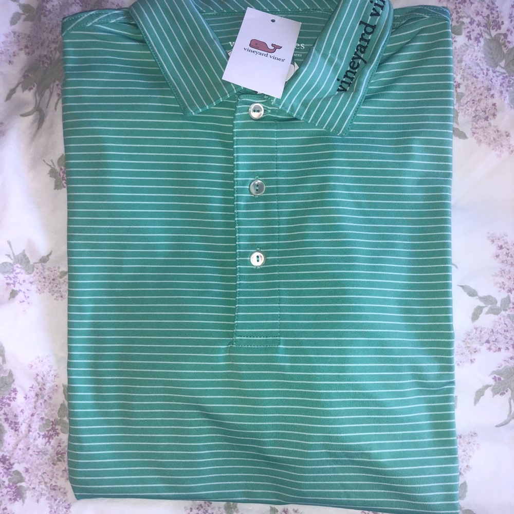 NWT Vineyard Vines PGA golf polo